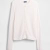 Cardigan elasticizzato CashSoft Pointelle