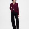 Cardigan girocollo in 100% cotone Cardigan girocollo in 100% cotone