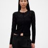 Cardigan in pizzo