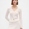 Cardigan in traforato 100% cotone Cardigan in traforato 100% cotone