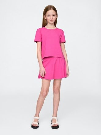 Completo con gonna-pantalone per bambini
