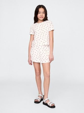 Completo con gonna-pantalone per bambini