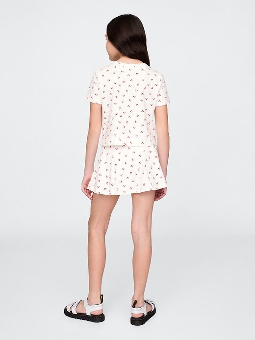 Completo con gonna-pantalone per bambini Completo con gonna-pantalone per bambini