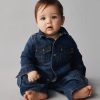 Completo in denim per neonati Completo in denim per neonati