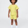 Completo in maglia a nido d’ape per neonati e bambini piccoli