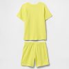 Completo in maglia a nido d’ape per neonati e bambini piccoli