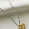 Cordoncino in lurex argento HART con ciondolo a forma di cuore Halleys Cordoncino in lurex argento HART con ciondolo a forma di cuore Halleys