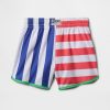 Costume da bagno con orlo a delfino riciclato per neonati e bambini piccoli Costume da bagno con orlo a delfino riciclato per neonati e bambini piccoli