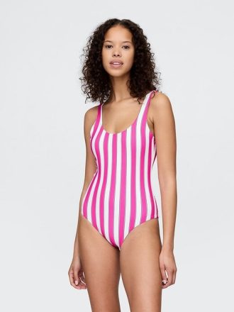 Costume da bagno con scollo a barchetta