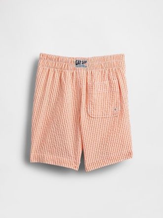 Costume da bagno in seersucker per neonati e bambini piccoli