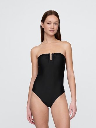 Costume da bagno intero senza spalline
