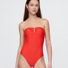Costume da bagno intero senza spalline Costume da bagno intero senza spalline