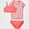 Costume da bagno Rash Guard per bambini, tre pezzi Costume da bagno Rash Guard per bambini, tre pezzi