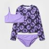 Costume da bagno Rash Guard per bambini, tre pezzi Costume da bagno Rash Guard per bambini, tre pezzi