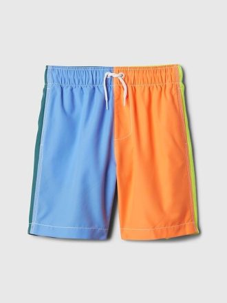 Costume da bagno stampato riciclato da 6″ per bambini