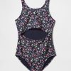 Costume intero da bagno con ritaglio per bambini