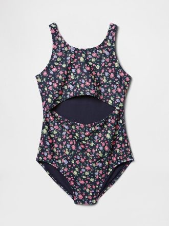 Costume intero da bagno con ritaglio per bambini