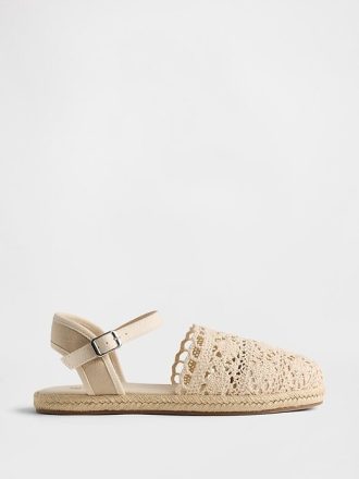 Espadrillas all’uncinetto per bambini