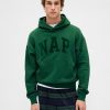 Felpa con cappuccio con logo NAP VintageSoft