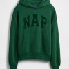Felpa con cappuccio con logo NAP VintageSoft