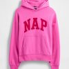Felpa con cappuccio con logo NAP VintageSoft