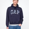 Felpa con cappuccio con logo patchwork Felpa con cappuccio con logo patchwork