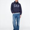 Felpa con cappuccio con logo patchwork Felpa con cappuccio con logo patchwork