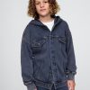 Felpa con cappuccio e giacca in denim per bambini Felpa con cappuccio e giacca in denim per bambini