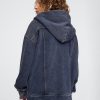 Felpa con cappuccio e giacca in denim per bambini Felpa con cappuccio e giacca in denim per bambini