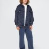 Felpa con cappuccio e giacca in denim per bambini Felpa con cappuccio e giacca in denim per bambini