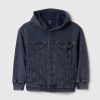 Felpa con cappuccio e giacca in denim per bambini Felpa con cappuccio e giacca in denim per bambini