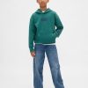 Felpa con cappuccio e logo GapFit Tech ad asciugatura rapida per bambini Felpa con cappuccio e logo GapFit Tech ad asciugatura rapida per bambini