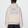 Felpa con cappuccio e zip con logo Gap × HFR di Richfresh