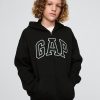 Felpa con cappuccio e zip con logo morbido vintage per bambini Felpa con cappuccio e zip con logo morbido vintage per bambini
