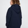 Felpa con cappuccio e zip con logo morbido vintage per bambini Felpa con cappuccio e zip con logo morbido vintage per bambini