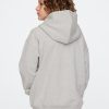 Felpa con cappuccio e zip con logo morbido vintage per bambini Felpa con cappuccio e zip con logo morbido vintage per bambini