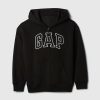 Felpa con cappuccio e zip con logo morbido vintage per bambini Felpa con cappuccio e zip con logo morbido vintage per bambini