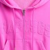 Felpa con cappuccio e zip con logo VintageSoft 1969