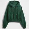 Felpa con cappuccio e zip con logo VintageSoft 1969