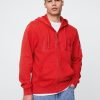 Felpa con cappuccio e zip con logo VintageSoft Gap