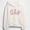 Felpa con cappuccio e zip con logo VintageSoft per bambini Felpa con cappuccio e zip con logo VintageSoft per bambini