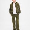 Felpa con cappuccio e zip con logo VintageSoft per bambini Felpa con cappuccio e zip con logo VintageSoft per bambini