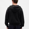 Felpa con cappuccio e zip in French Terry extra pesante
