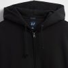 Felpa con cappuccio e zip in French Terry extra pesante