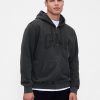 Felpa con cappuccio e zip intera con logo VintageSoft Arch per adulti Felpa con cappuccio e zip intera con logo VintageSoft Arch per adulti