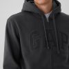 Felpa con cappuccio e zip intera con logo VintageSoft Arch per adulti Felpa con cappuccio e zip intera con logo VintageSoft Arch per adulti