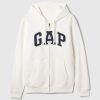 Felpa con cappuccio e zip intera con logo VintageSoft Arch per adulti Felpa con cappuccio e zip intera con logo VintageSoft Arch per adulti