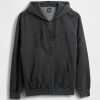 Felpa con cappuccio e zip intera con logo VintageSoft Arch per adulti Felpa con cappuccio e zip intera con logo VintageSoft Arch per adulti