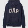Felpa con cappuccio e zip intera con logo VintageSoft Arch per adulti Felpa con cappuccio e zip intera con logo VintageSoft Arch per adulti