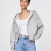 Felpa con cappuccio e zip intera VintageSoft Wedge Felpa con cappuccio e zip intera VintageSoft Wedge